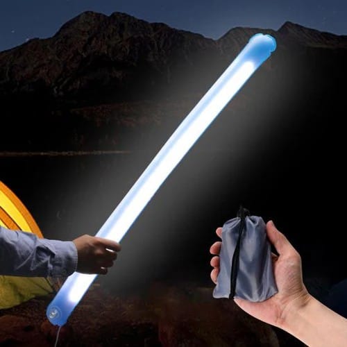 💡 Foldable Inflatable LED Camping Light | Magnetic Base & Storage Pouch 🏕️
