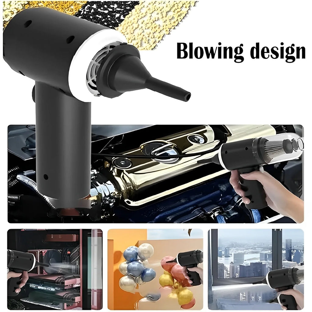 3 in 1 Portable Car Vacuum Cleaner with Air Blower & Inflator