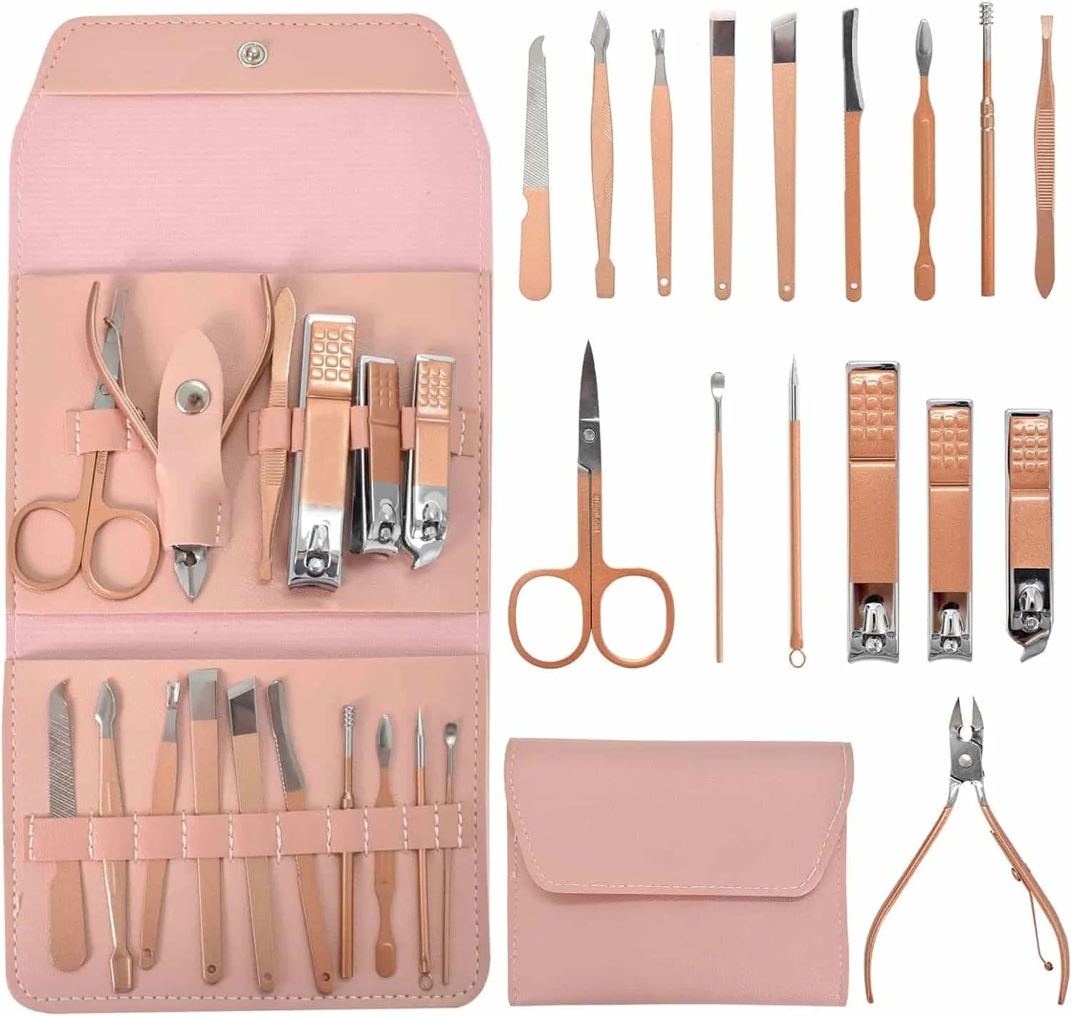 16 in 1 Manicure Nail Cutter Kit for Men & Women