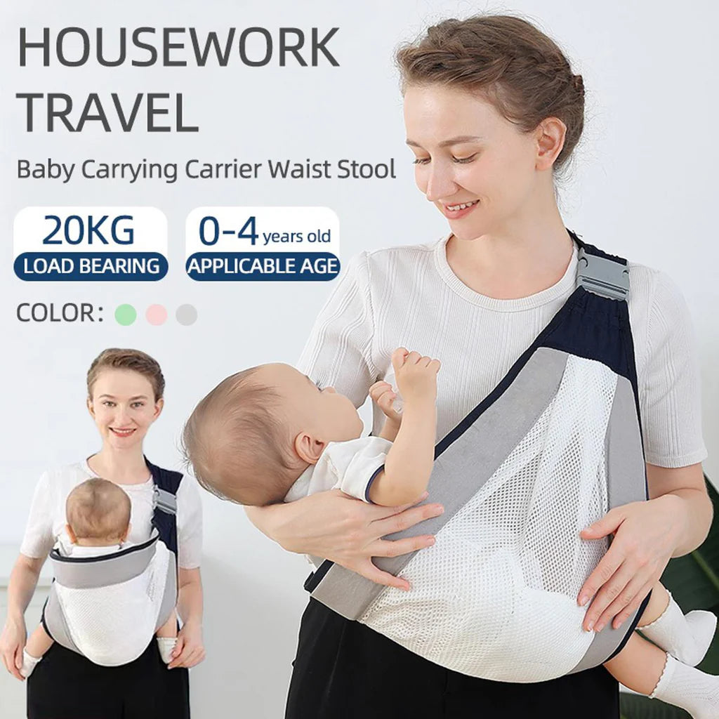 Adjustable Baby Sling Carrier for Newborns & Toddlers