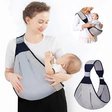 Adjustable Baby Sling Carrier for Newborns & Toddlers