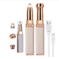 2-in-1 Flawless Facial Hair Remover & Eyebrow Trimmer for Women